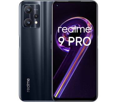 Realme 9 Pro, 6GB ram, 128GB opslag Zwart