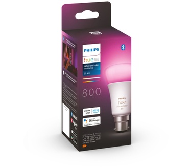 Philips Hue White & Color Ambiance B22 Bluetooth (800 lumen, 6,5W)