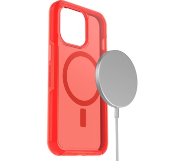 Otterbox Symmetry Plus Clear Series voor Apple iPhone 13 Pro, In The Red