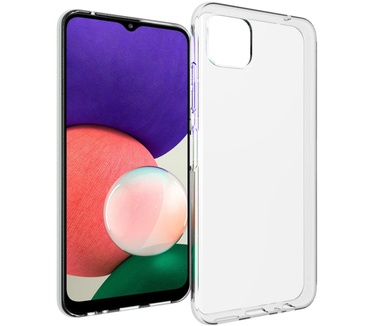 Accezz Clear Backcover Samsung Galaxy A22 (5G) - Transparant