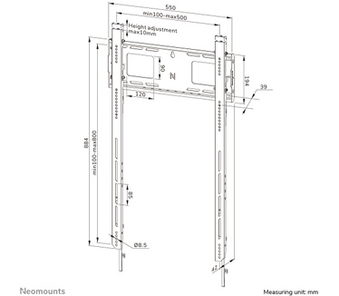 Neomounts Neomounts heavy duty tv wandsteun
