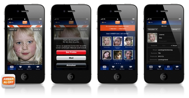 Amber Alert app