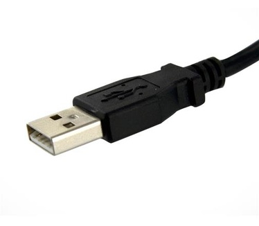 Startech.com 30 cm lange, paneelgemonteerde USB-kabel A naar A F/M
