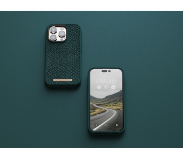 Njord byElements Salmon Leather Magsafe