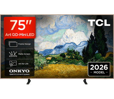TCL 75A400 Pro Zwart