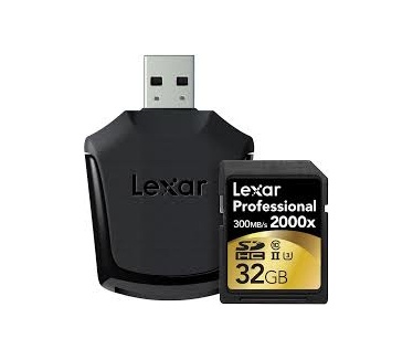 Lexar 32GB SDHC UHS-II