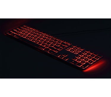 Matias RGB Backlit Wired Aluminum Keyboard for PC (Qwertz, Duits)