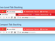 Vivaldi Tab Stacking