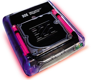 Western Digital FireWire/USB 2.0 Combo Special Edition Light-up drive  (perspic, groot)