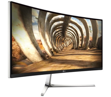 LG 34UC97C-B Zilver, Zwart