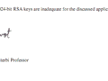 Brief van encryptie-expert Ron Rivest pagina 2/2