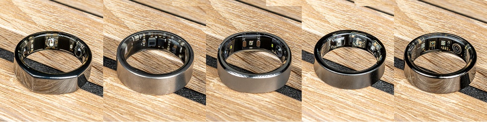 Vlnr: Oura Ring Gen 2, Ultra Human Ring AIR, RingConn Gen 1, Samsung Galaxy Ring, Colmi R02