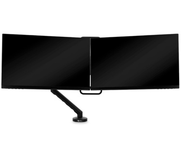 BakkerElkhuizen BE Universal Crossbar, Twee schermen met slechts één monitorarm.