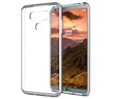 VRS Design Crystal Bumper LG G6 Case - Light Silver