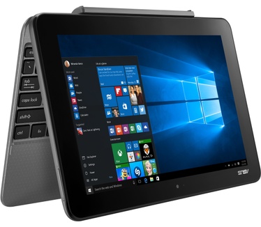 Asus Transformer Book T101HA-GR029R (4GB ram, 64GB, Windows 10 Pro) (Qwerty toetsenbord) Grijs