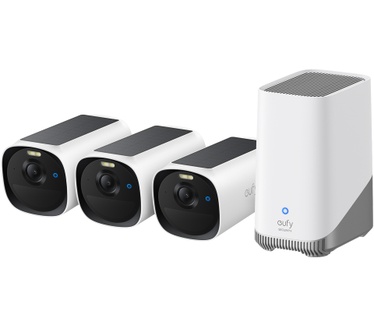 eufy eufyCam E40 3-Cam Kit + HomeBase S380