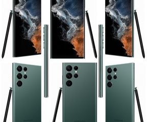 Galaxy S22, S22+ en S22 Ultra, via Evan Blass