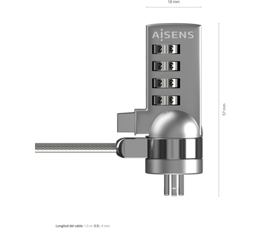 AISENS ASLK-D40N01-SL