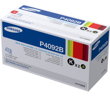 HP Samsung CLT-P4092B 2-pack Black Toner Cartridges