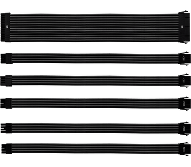 Cooler Master Colored Extension Cable Kit Zwart Zwart