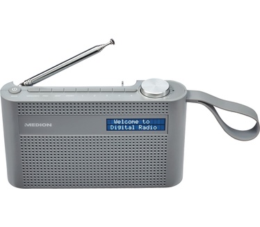 Medion MEDION E66325 - DAB+ Draagbare Radio met Bluetooth - Grijs