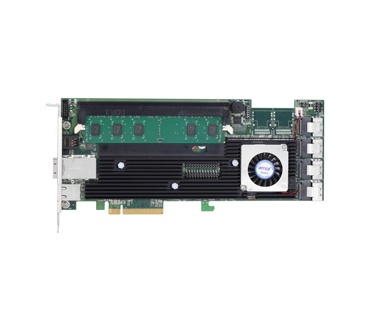 Areca ARC-1882ix-16, PCI-e, 16/4-port In/extern, 6Gb/s SAS RAID Controller, 1GB, 4x SFF-8087, 1x SFF-8088
