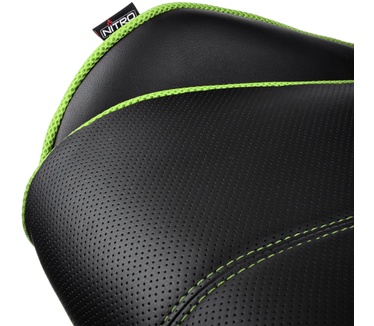 Nitro Concepts E200 Race Gaming Chair Zwart/Groen