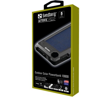 Sandberg Outdoor Solar Powerbank 10000