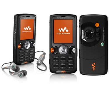 Sony Ericsson W810i Zwart