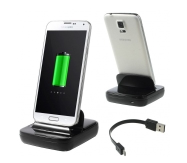 qMust Desktop Dock Samsung Galaxy S5 (black)