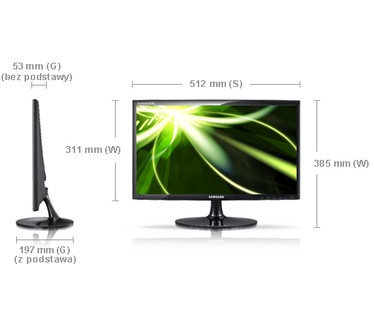 Samsung Syncmaster S22A300NS Zwart
