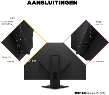 HP Omen 25i Zwart