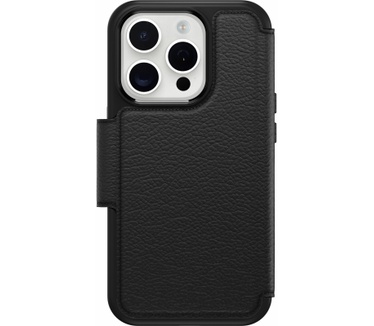 Otterbox Strada Series Folio MagSafe voor iPhone 15 Pro, Shadow - Geen retailverpakking