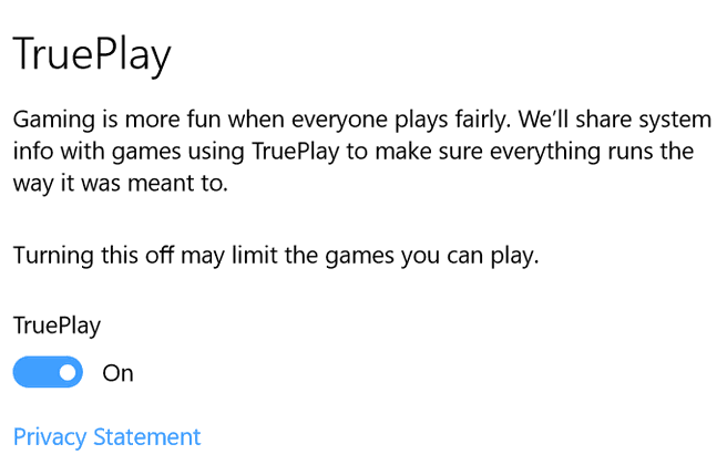 W10 TruePlay