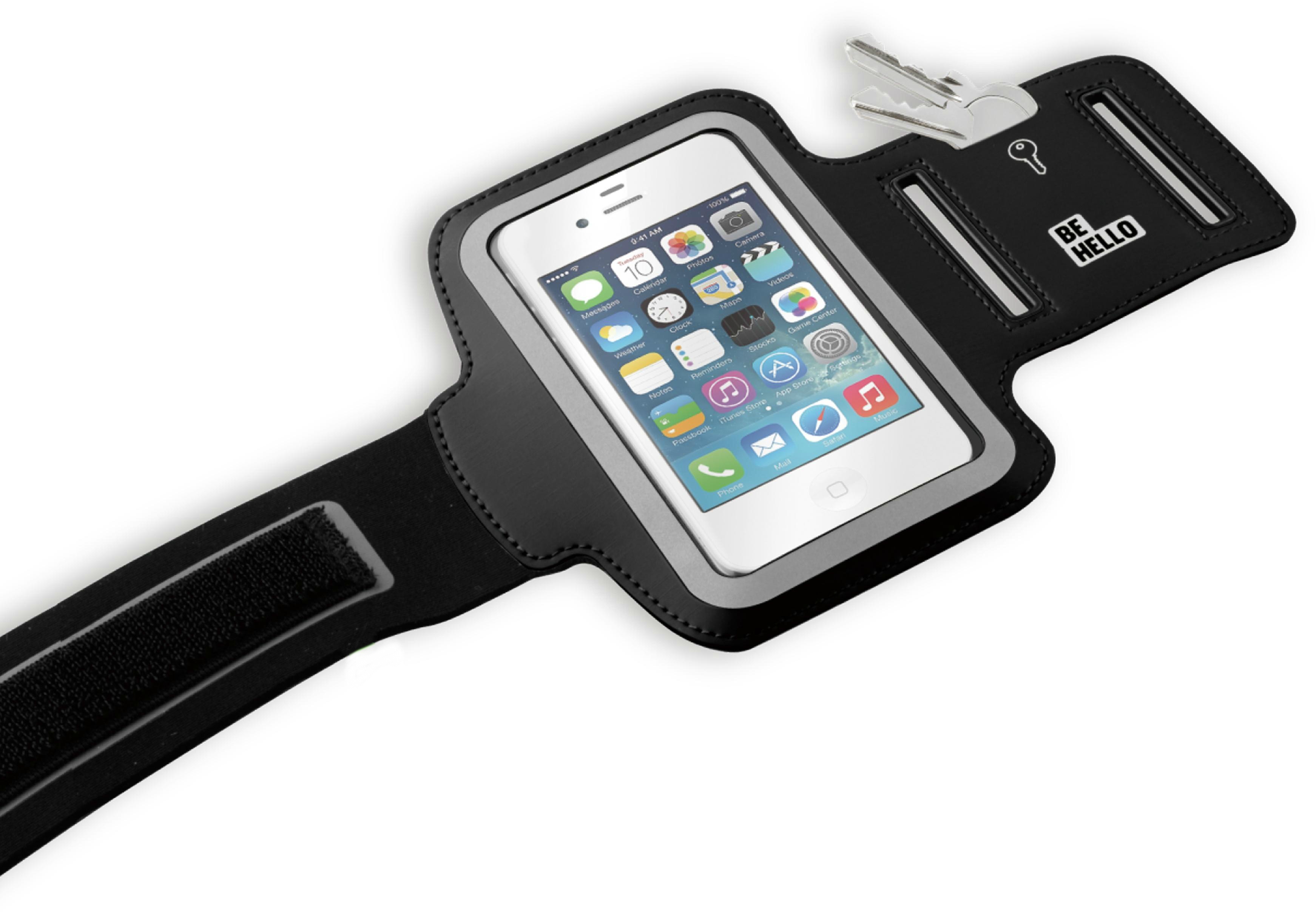 BeHello Universal Sportsarmband L Black/Black Zwart kopen? Prijzen