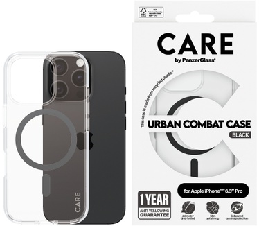 PanzerGlass CARE by PG BLK MagSafe iPhone16 6.3 Pro
