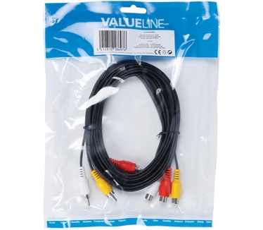 ValueLine 3m RCA x 3 m/f
