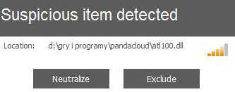 Panda storing