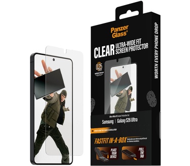 PanzerGlass PanzerGlass® Screen Protector Samsung Galaxy S26 Ultra | Ultra-Wide Fit w. FASTFIT IN-A-BOX