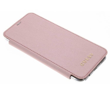 Guess Originele Transparante Iridescent Samsung Galaxy S8 Plus Backcase - Rosé Goud (Samsung Galaxy S8 Plus Backcase) Rosé Goud