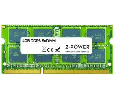 2-Power 4GB MultiSpeed 1066/1333/1600 MHz SoDIMM Memory - replaces A5979821