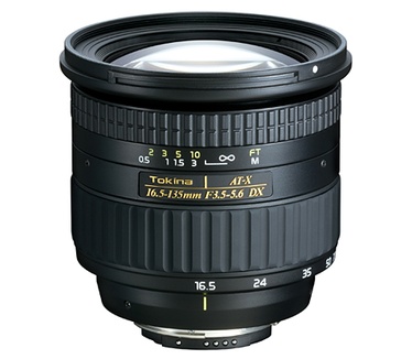 Tokina AT-X 16.5-135mm DX Wide-Range Lens