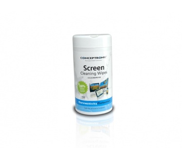 Conceptronic Conceptronic Screen Cleaning Wipes 100stuks CCLSCRWIPE100