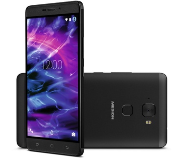 Medion LIFE ® X5520 4G Smartphone Black Zwart