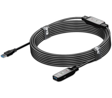 Club 3D USB 3.2 Gen1 Active Repeater Cable 10m / 32.8ft M/F 28AWG