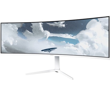 Arozzi Nova 49″ Curved VA 165Hz – White