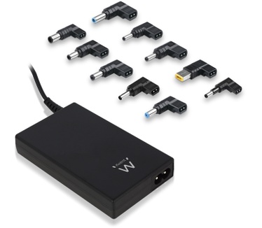 Ewent EW3988 Ultra-compacte Laptoplader (voor laptops tot en met 17 inch)