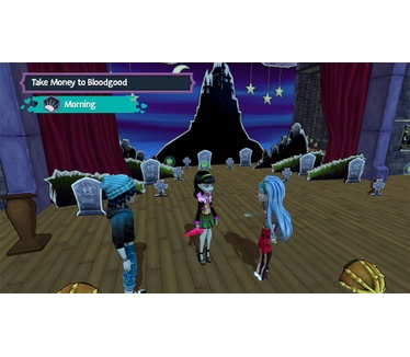 Monster High: New Ghoul In School, Wii