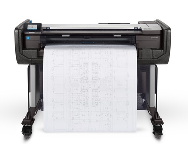 HP DesignJet T830 MFP with Rugged Case