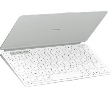Logitech Keys-To-Go 2, For iPad, Qwerty US, Lichtgrijs
